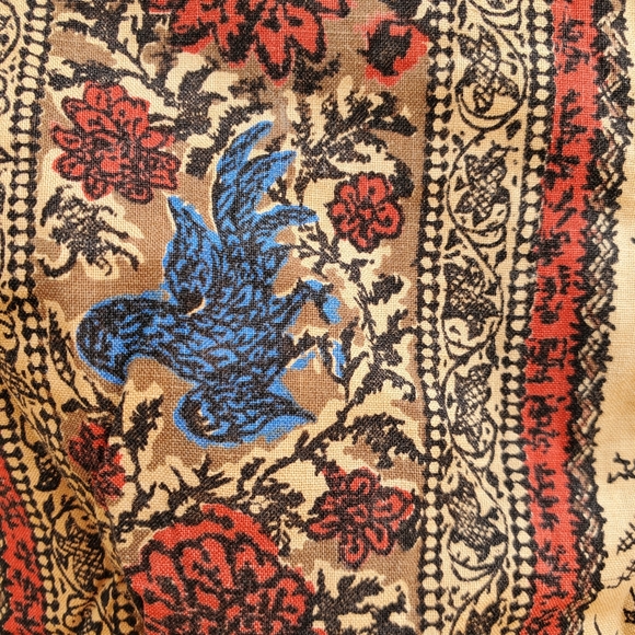 Vintage dress 1930 1940 fashion first smoller bird - Picture 4 of 10